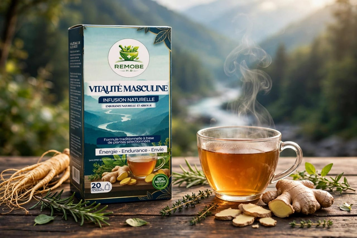 Boîte Vitalité Masculine REMOBE H.B